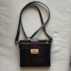 Authentic Brahmin All Leather Crossbody